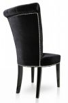 Krzesło Barocco Samt czarne   3